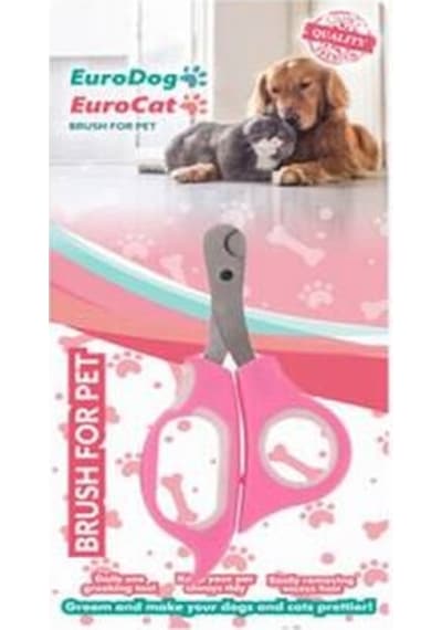 Kedi Ve Küçük Irk Köpek Tırnak Makası