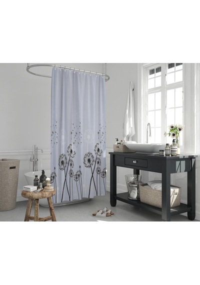 Zethome Jackline Banyo Duş Perdesi 2200 Tek Kanat 1x240X200 Gri