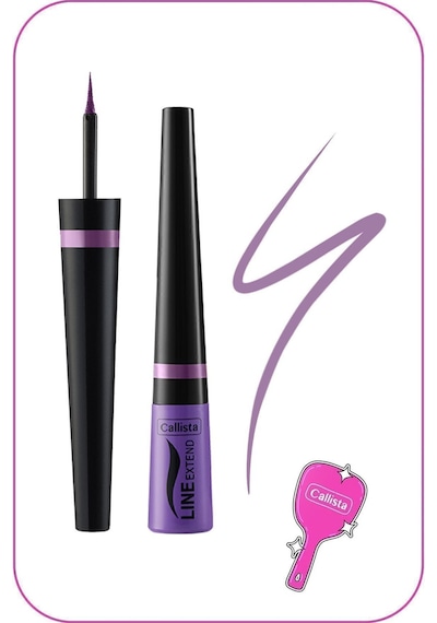 Callista Line Extend Dipliner Uzun Süre Kalıcı - 07 Enchanted Violet - Lila