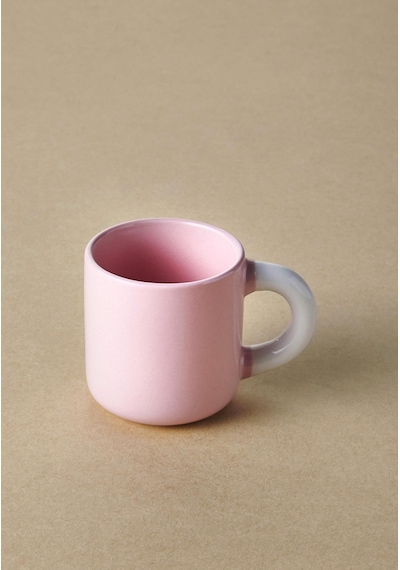 The Mia Colorida Espresso Ve Türk Kahvesi Fincanı Pembe