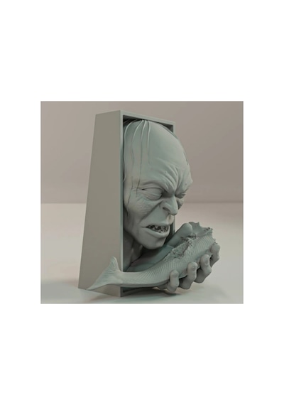Gollum Tasarımlı Book Nook Kitap Arası Dekoru