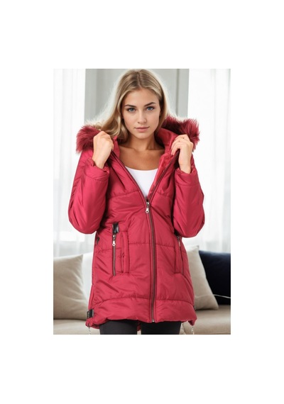 Z6668 Dewberry Bayan Kaban-bordo-1 Bordo-1
