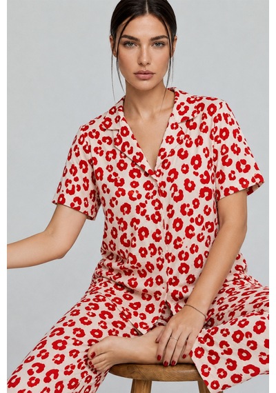 Norcia Sports Kadın Kısa Kol Comfort Kırmızı Pijama Takımı 4725 Çok Renkli - 929323280 Çok Renkli - 929323280 Çok Renkli Norcia Sports Kadın Kısa Kol Comfort Kırmızı Pijama Takımı 4725 Çok Renkli - 929323280 Çok Renkli - 929323280 Çok Renkli