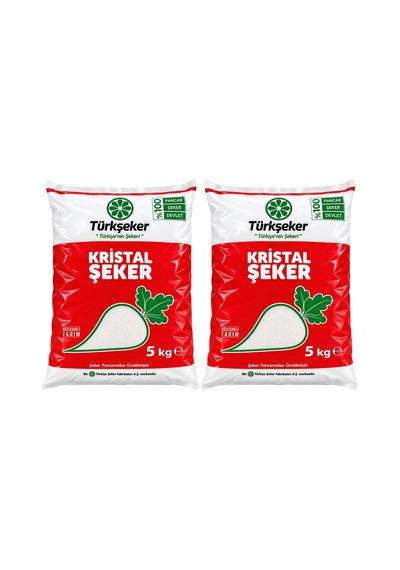 Türk Şeker Toz Şeker 5 Kg 2'li 2'li Set