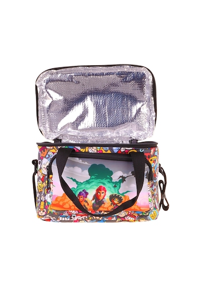 Kaukko Kids İki Bölmeli Thermo Okul Beslenme Çantası - Aviator Baskılı Siyah Renk Erkek Çocuk - L5425