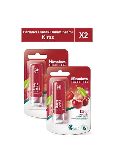 Parlatıcı Dudak Bakım Kremi 4,5 Gr 2 Adet Kiraz Silikon, Petrol İçermez