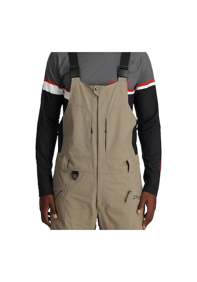 Spyder Terrain Bib Erkek Bej Kayak Pantolonu 6120 Krem