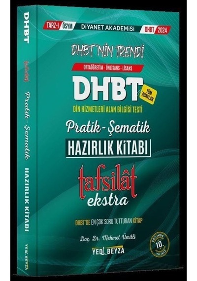 2024 Tafsilat Ektra Hazırlık Kitabı / Doç. Dr. Mehmet Ümitli