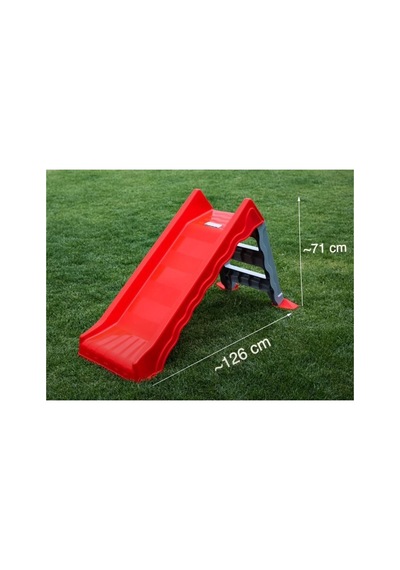 Pilsan Katlanabilir Dalgalı Su Kaydırağı 06-233 Kırmızı