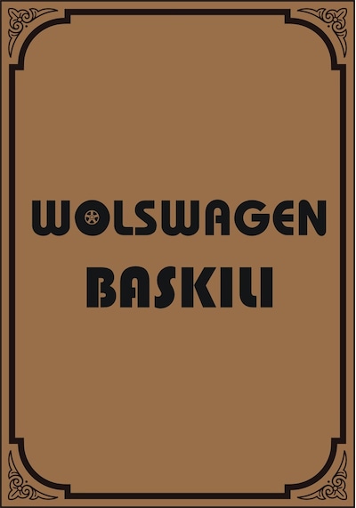 Cihan Oto Paspas Kağıdı Volkswagen Amblem Baskılı 100 Adet 35X50