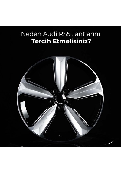 18" İnç 5x112 Audi Rs5 Kalıp İthal A3 A4 A5 Uyumlu Jant