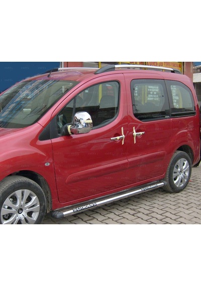Citroen Berlingo Krom Ayna Kapağı 2prç 2008-2012 Arası P.çelik