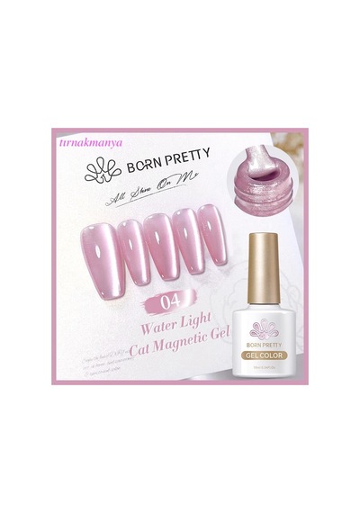 Born Pretty 10ml Water Light Cat Magnetic Kalıcı Oje Wl-04 58465