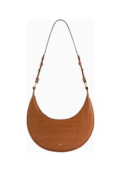 Jw Pei Carly Saddle Bag Vegan Deri Omuz Çantası Kahverengi