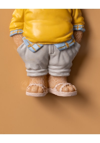 Madame Coco Champ Bear Magnet - Sarı - 4x8 Cm 8684427186886