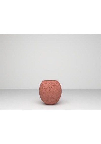 Nuano Consept Lina Serisi Yuvarlak Saksı Kiremit 40x40