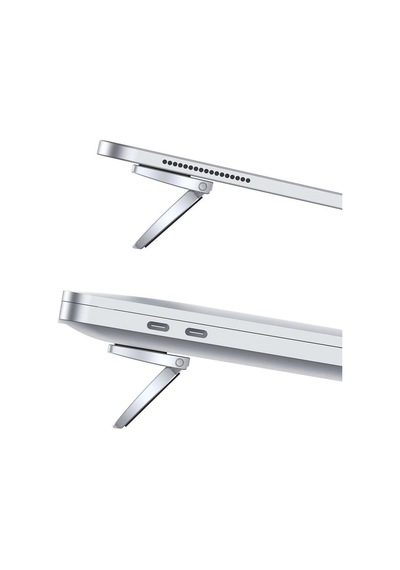 Macbook Uyumlu Şık Metal Dizüstü Bilgisayar Ve Tablet Standı C87 Cihaz Tutucu Masaüstü Stant
