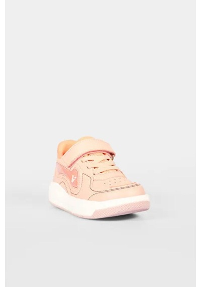 Vicco Disnew Çocuk Cırtlı Işıklı Sneaker Ayakkabı 220.25y.111 PUDRA