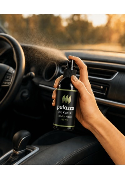 Pufazzo Sprey Oto Kokusu 150 Ml - Sandal Ağacı