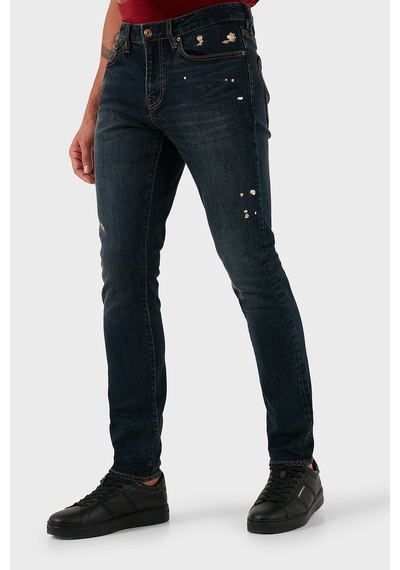 Armani Exchange Erkek Kot Pantolon Xm000070 Af15833 Mb001 Lacivert Lacivert