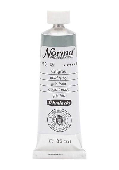 Schmincke Norma Profesyonel Yağlı Boya 35 ML 710 Cold Grey