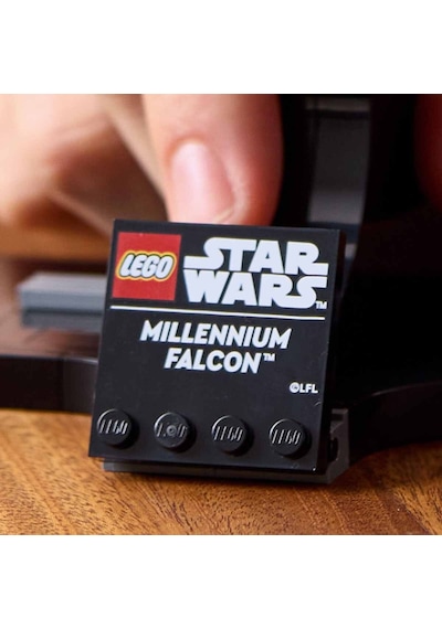 LEGO® Star Wars™ Millennium Falcon™ 75375 Yetişkinler için Dekoratif ve Sergilenebilir Model Yapım Seti - 921 Parça