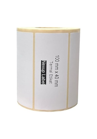 100x40 Mm Termal Etiket, Barkod/adres/kargo Termal Etiketleri, Ve Diğer Yazıcılarla Uyumlu