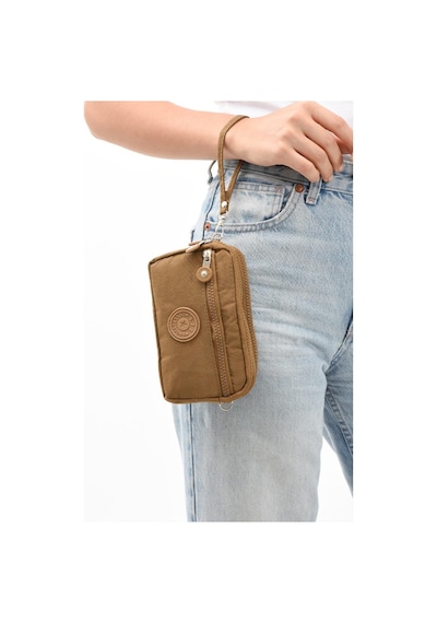Baginn Klinkır Kumaş Mini Çapraz Askılı Kadın Cep Telefonu Çantası El Çantası Cüzdan 10 18 Cm Su İtici 001