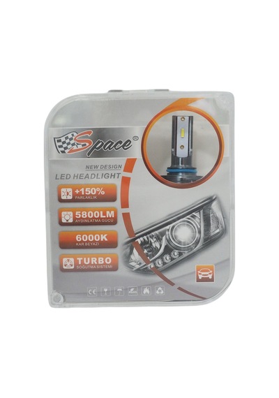 Led Far Ampulü 6000k 11600lm 12v 9006 / Laam916