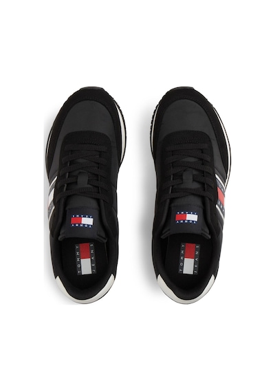 Tommy Hilfiger Tjm Core Classic Runner Siyah Erkek Sneaker-12266 Siyah