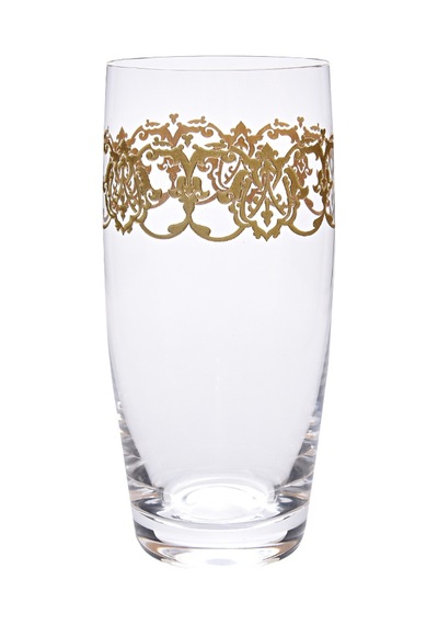 Camhare Rumi Altın 6 Lı Limonata Bardağı 12618