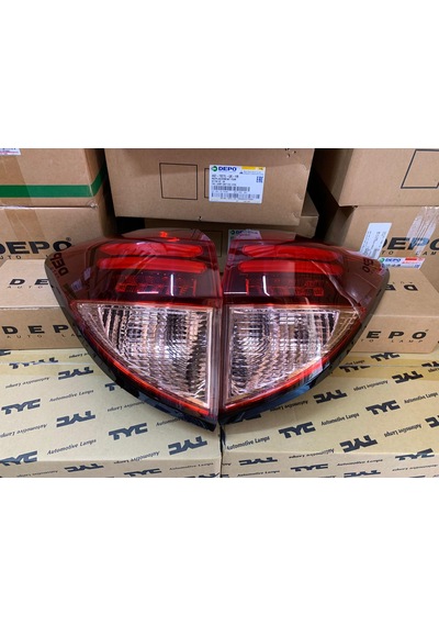Honda Hr-v 2015-2018 Arası Tyc Ledli Sağ Ve Sol Dış Stop Lambası 33552-t7a-h11 / 33502-t7a-h11