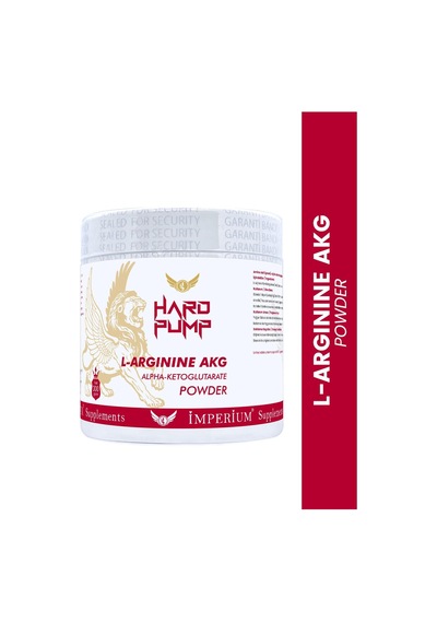 Hard Pump L-arginine Akg Powder+vitamin C - 300g 60 Service