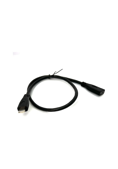 50cm Type C Uzatma Kablosu 0.5m Dişi Erkek Usb Type C Extension