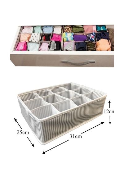 Dolap İçi + Çekmece Düzenleyici Seti 2li - Akıllı Organizer Çözümü Mavn62 Belirtilmemiş