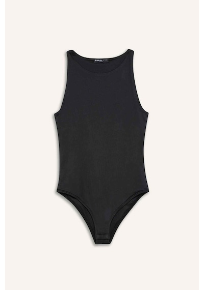 Defacto Coool Fitted Çıçıtlı Body G1102ax25aubk81 Siyah