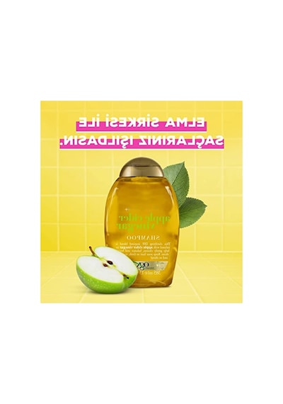 Işıltı Veren Elma Sirkesi Şampuanı - 385 Ml, Yağlı Saçlar İçin