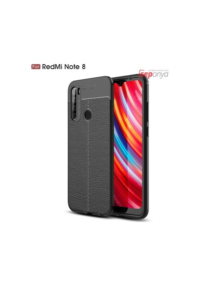 Xiaomi Redmi Note 8 Kamera Korumali Deri Desenli Kaliteli Kilif 396767265