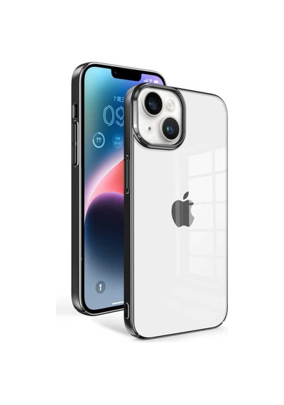 Apple Uyumlu iPhone 14 Plus Kılıf Zore Sun Kapak Siyah
