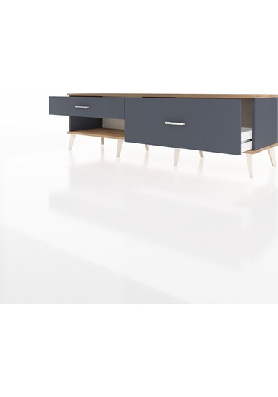 Hyperion Tv Ünitesi 2 Çekmeceli 176x44x51 Antrasit-çam/antrasit Atlas Çam/antrasıt Hyperion Tv Ünitesi 2 Çekmeceli 176x44x51 Antrasit-çam/antrasit Atlas Çam/antrasıt