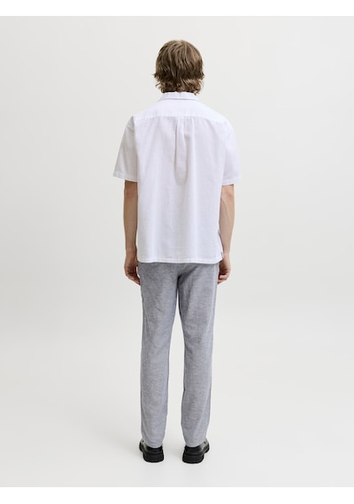 Jack & Jones Erkek Tapered Fit Chino Pantalon - Wace - 12254132 Faded Denim