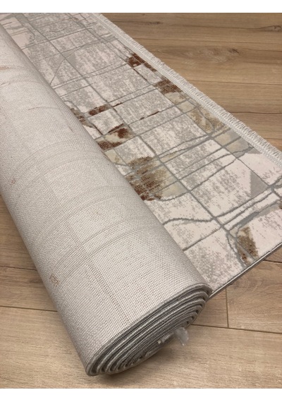 Crea Halı Valera 7819a %100 Akrilik 200x290 Ebatlı+8 Mm+yatışmaz