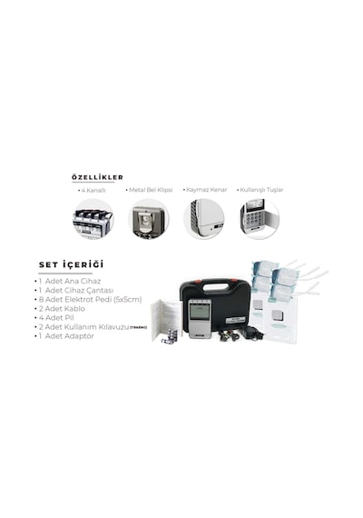 Everyway EV-906A Digital Portatif Tens Ems Cihazı