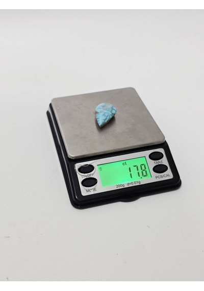 Doğal İran Nişabur Firuze Turkuaz Taşı 17,8 Karat - 3,55 Gram T010