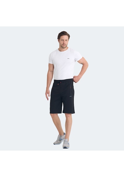Slazenger OSAKU I Erkek Cepli Siyah Şort