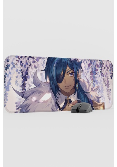 Kaeya Genshin Impact Anime Oyuncu V3 - 70x30 Xl Gaming Mouse Pad Fare Altlığı