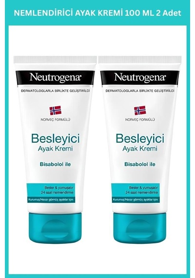 Nemlendirici Ayak Kremi 100 Ml 2 Adet