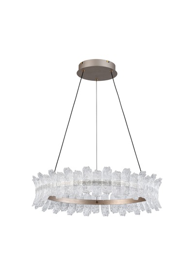 Jorgen 76 Watt Led Avize Halka Tasarım Salon Yemek Odası Rose Gold