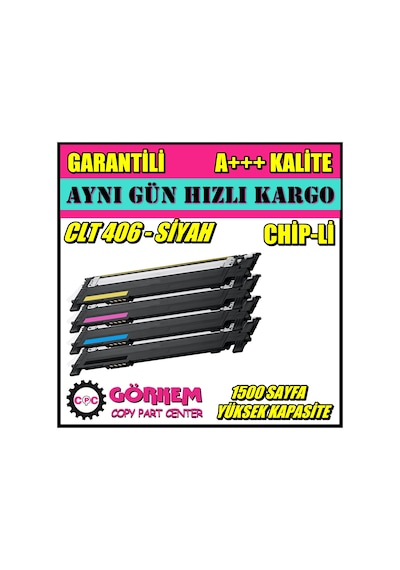 Samsung Clt-K406S / Clp-365 Toner Uyumlu Siyah N11.24698