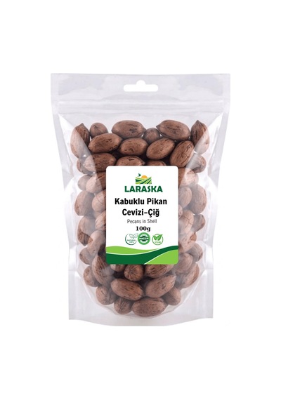 Kabuklu Pikan Cevizi Çiğ 100g Katkı Maddesiz - Pecans İn Shell Yerli Jumbo 100 G